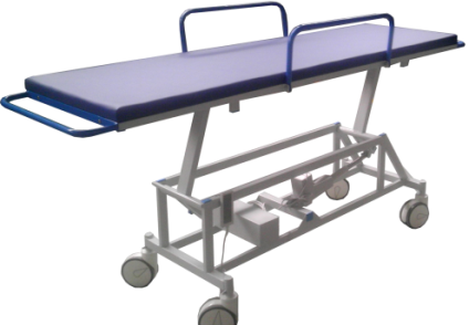 Тележка-каталка для перевозки больных с регулировкой высоты - фото 1 - id-p46601801