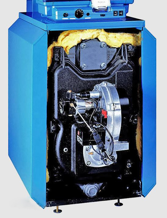 Напольный чугунный котел на газе/дизтопливе Buderus Logano G125 WS, 25 кВт (без горелки) 40 кВт, 130 мм - фото 3 - id-p46567556