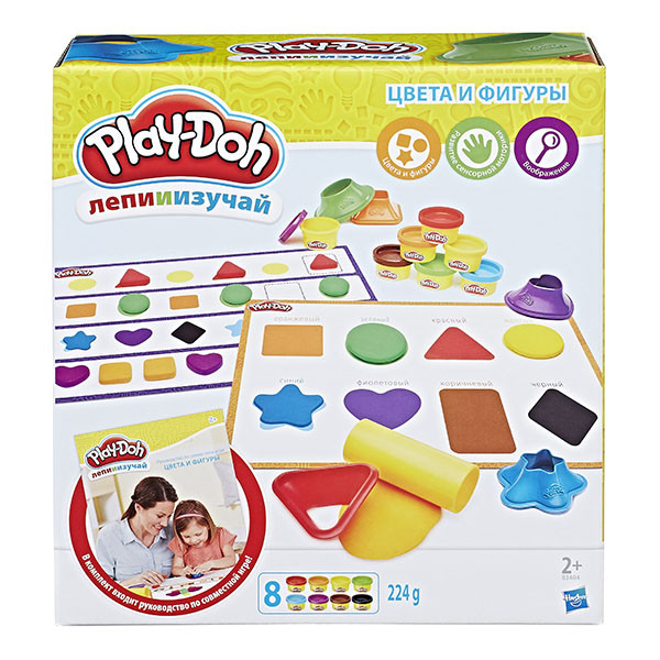 Hasbro Play-Doh B3404 Игровой набор "Цвета и формы"