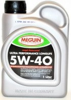 Моторное масло MEGUIN  Moto. Ultra Perf-ce Longlife 5w40 1 литр