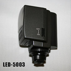 Накамерный прожектор LED-5003 + Аккум.+ зарядка, фото 2