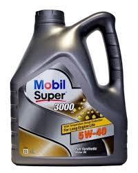 Моторное масло Mobil Super 3000 5w40 4 литра