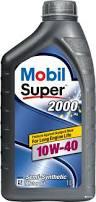 Моторное масло Mobil Super 2000 10w40 1 литр