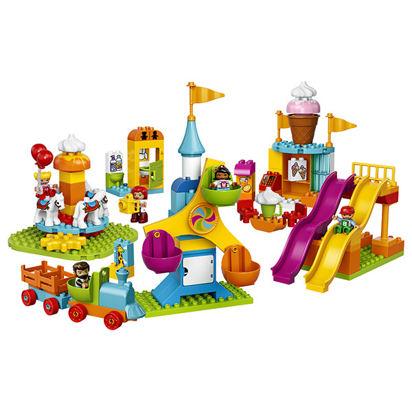 Lego Duplo 10840 Большой парк аттракционов