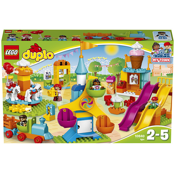 Lego Duplo 10840 Большой парк аттракционов