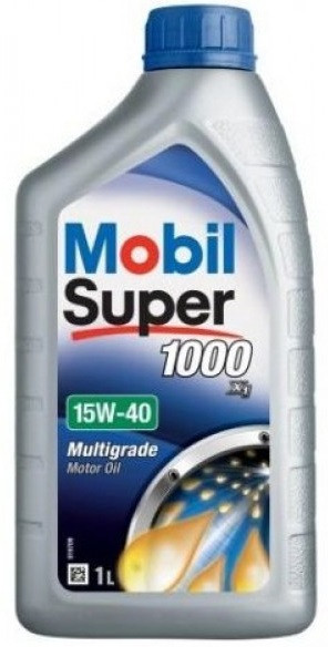 Моторное масло MOBIL SUPER 1000 X-1 15w40 1 литр