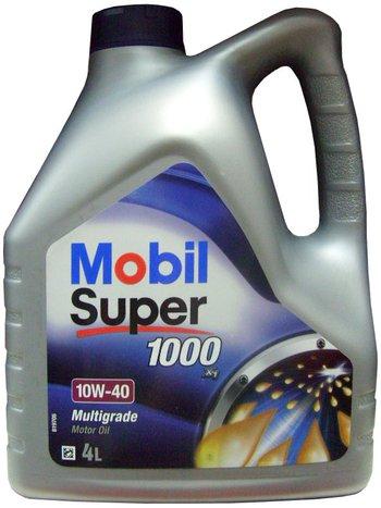 Моторное масло MOBIL SUPER 1000 X-1 15w40 4 литра
