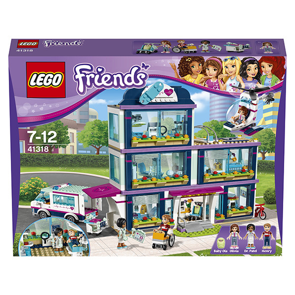 Lego Friends 41318 Клиника Хартлейк-Сити