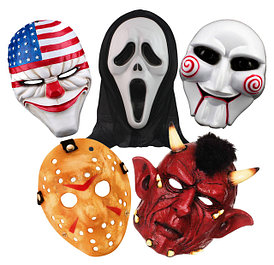 Маски на Хэллоуин, страшные маски (halloween)