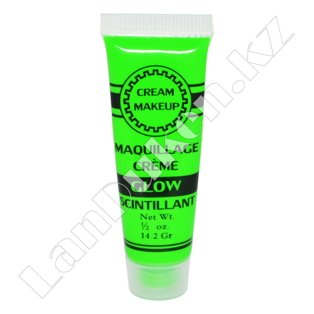Краска для грима Cream Makeup Maquillage Creme светящаяся (зеленая) 