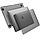 Матовый пластиковый чехол для MacBook Pro 13'' 2017 A1706 (серый), фото 3