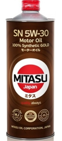 Моторное масло MITASU GOLD SN 5w30 1 литр