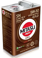 Моторное масло MITASU GOLD SN 5w30 4 литра