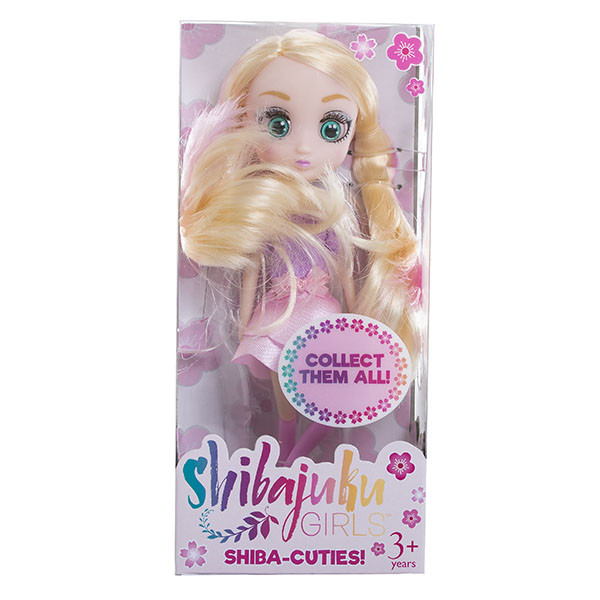 Shibajuku Girls HUN6674 Кукла Шидзуки, 15 см