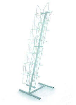 Стойка для газет и журналов напольная А3 на 7карманов