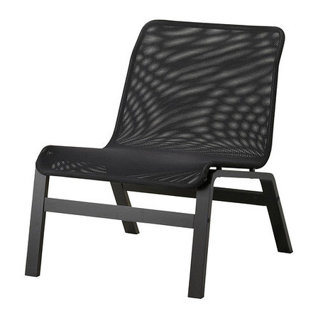 Кресло НОЛЬМИРА черный ИКЕА, IKEA  , фото 2