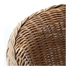 Кресло АГЕН ротанг, бамбук ИКЕА, IKEA   , фото 3