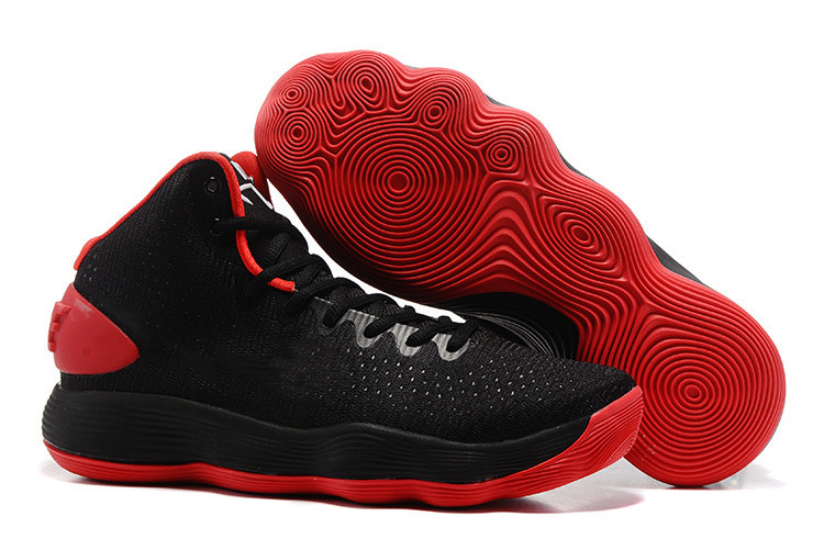 Баскетбольные кроссовки Nike Lunar Hyperdunk 2017 черно красные
