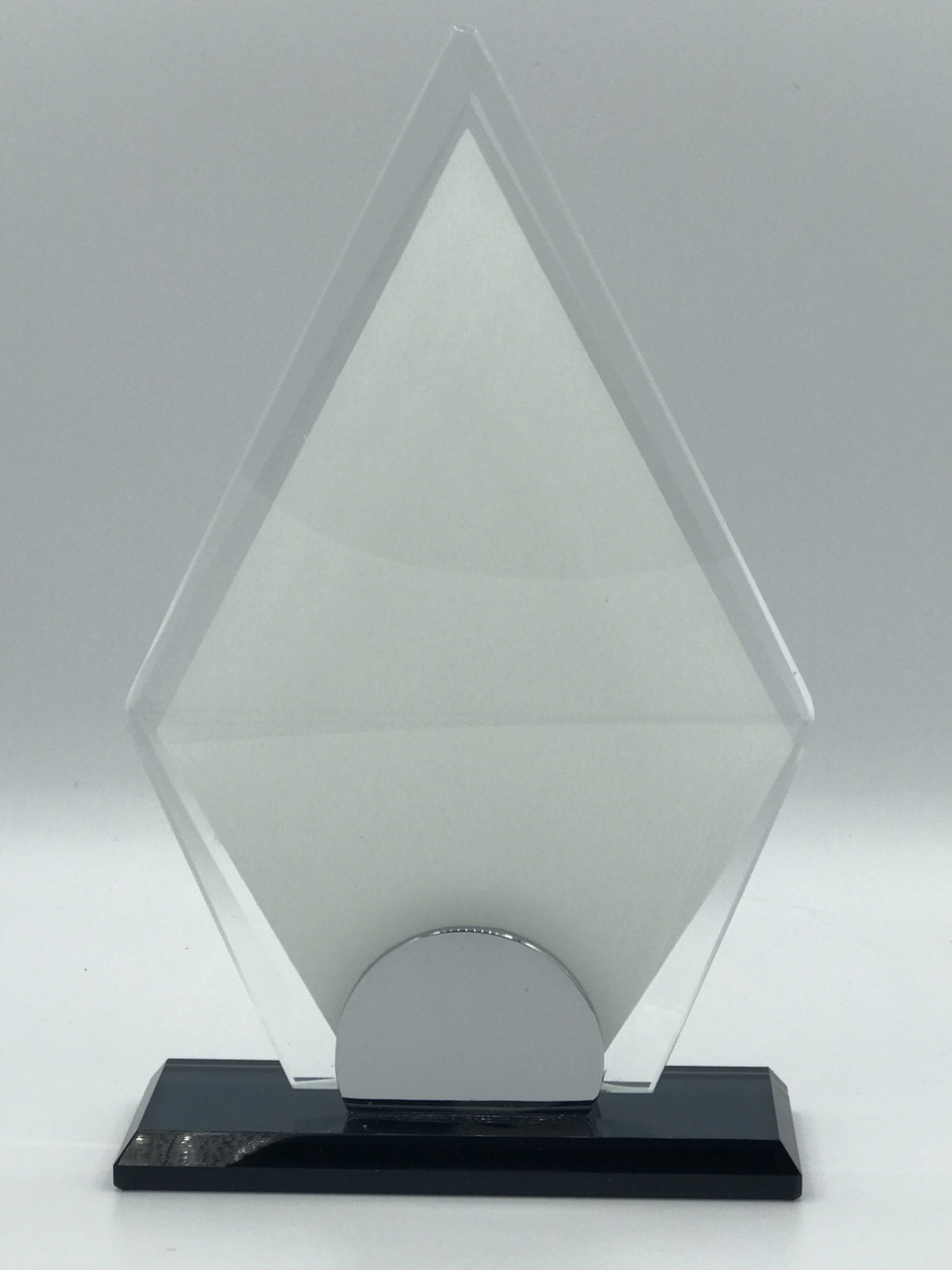 Награда стеклянная для сублимации (h 20см) "Айсберг"