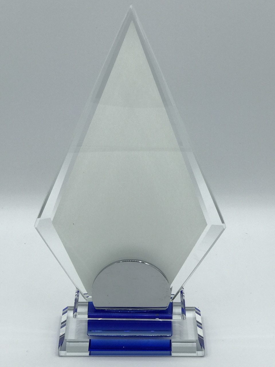 Награда стеклянная для сублимации (h 20см) "Айсберг"