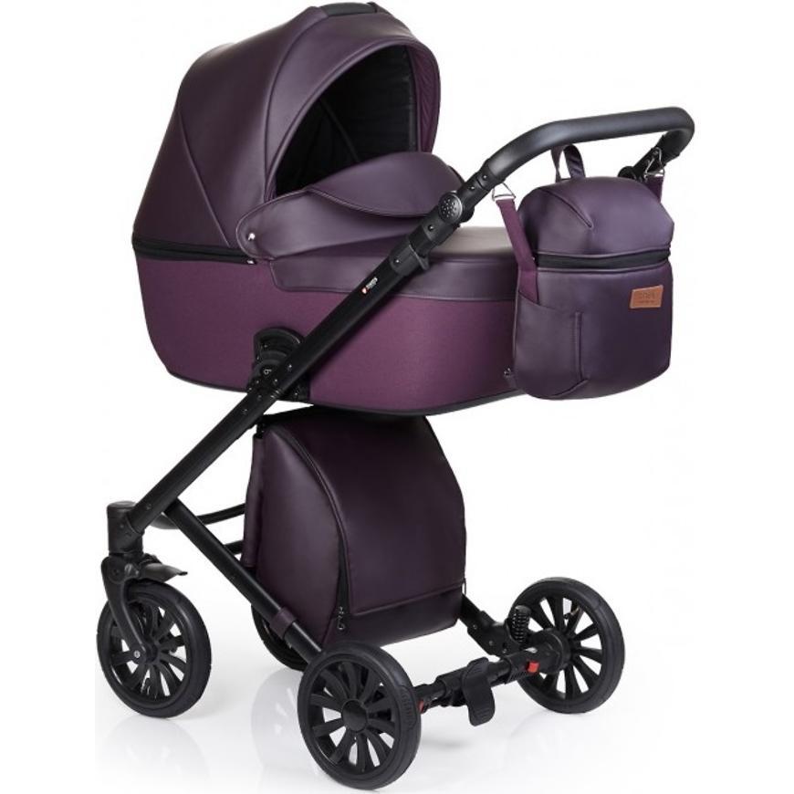 Коляска 2в1 Anex Cross Dark Plum