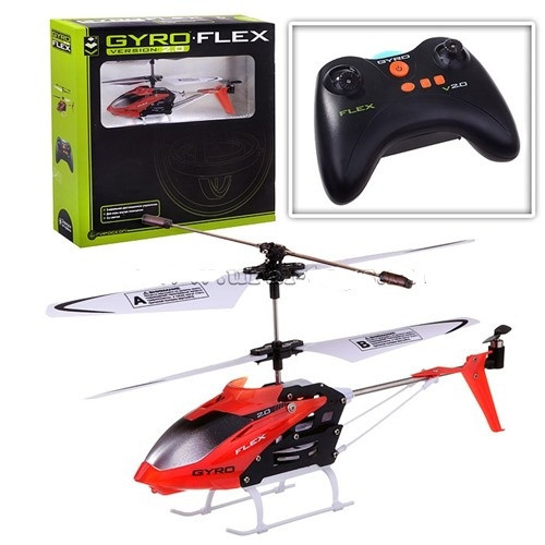 T57269 GYRO-FLEX ВЕРТ. С ГИРОСКОПОМ ИК ПЛАСТИК.3 КАНАЛА 18,5СМ.USB-ЗАРЯДКА.ДОП.ЛОПАСТИ