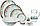 Столовый сервиз Luminarc Essence Foliage 46 предметов на 6 персон, фото 2