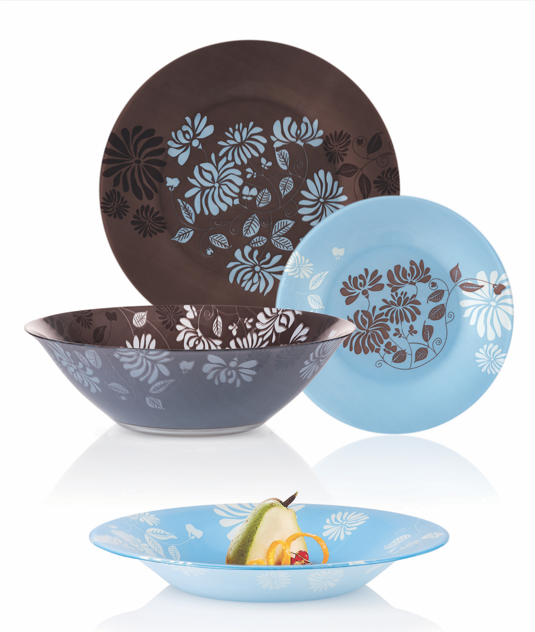 Столовый сервиз Luminarc TAMAKO Brown 19 предметов