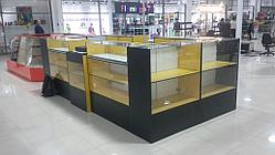 Торговое оборудование витрина островок