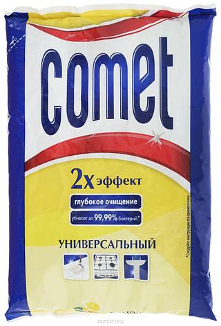 Порошок чистящий Comet "Лимон с хлоринолом", универсальный, фото 2