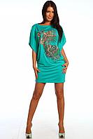 Женская туника из вискозы "Королева". Россия.