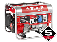 Генератор бензиновый, ЗУБР ЗЭСБ-1200, 4-х тактный, ручной пуск, 1200/1000 Вт, 220 В