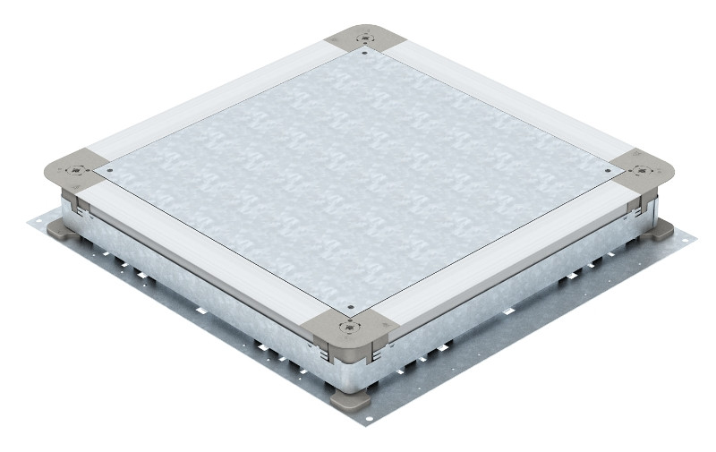 Монтажное основание UZD350-3 (h=70-125 мм) 510x467x70 мм (сталь) UZD 350-3