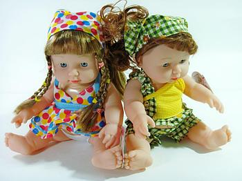 Куклы  с косынкой