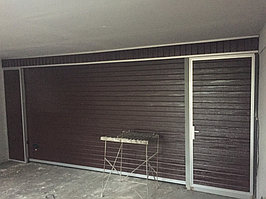 Ворота в паркинг. Изготовление проемов. Калитка. 3