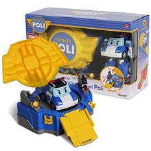 Кейс с трансформером Поли 12,5см с гаражом, Robocar Poli