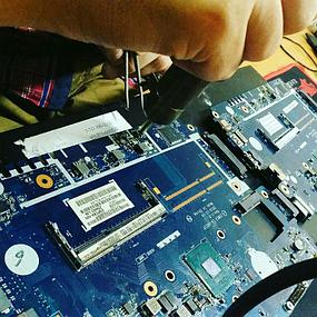 Ремонт платы на ноутбуке Acer e1-510. 