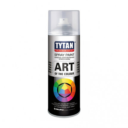 Краска Tytan Professional аэрозольная, черная матовая, фото 1