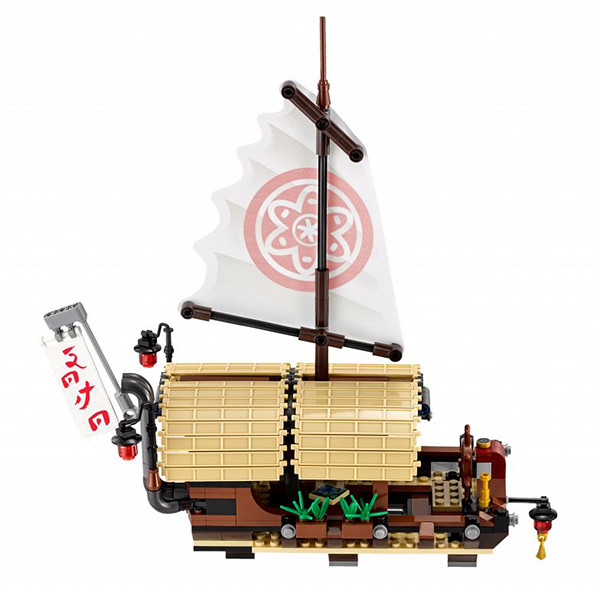 Lego Ninjago Летающий корабль Мастера Ву 70618