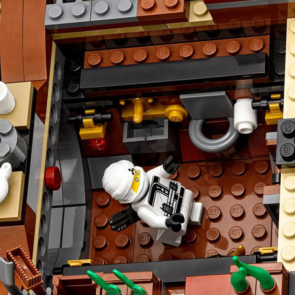 Lego Ninjago Летающий корабль Мастера Ву 70618