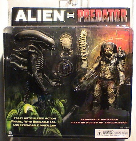Neca "Чужой против Хищника" Фигурки Чужого и Хищника (уценка)
