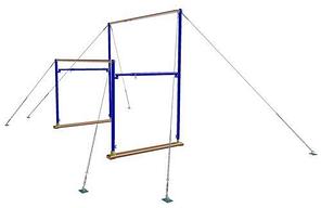 Брусья гимнастические женские на растяжках К308