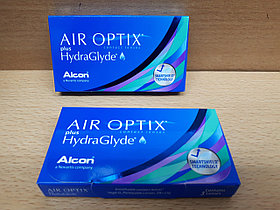 Линзы Air Optix plus HydraGlade (3 штуки)