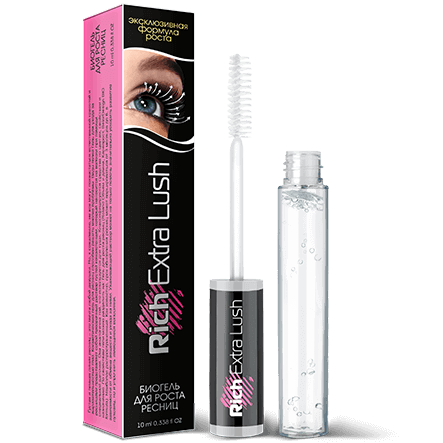 Rich Extra Lush (Рич Экстра Лаш) биогель для роста ресниц