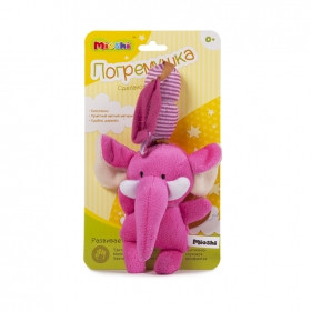 MIOSHI TOYS MIO0302-022 ИГРУШКА ПОГРЕМУШКА-ПОДВЕСКА MIOSHI "МАЛЕНЬКИЕ ДРУЗЬЯ" (30 СМ, В АССОРТ.)