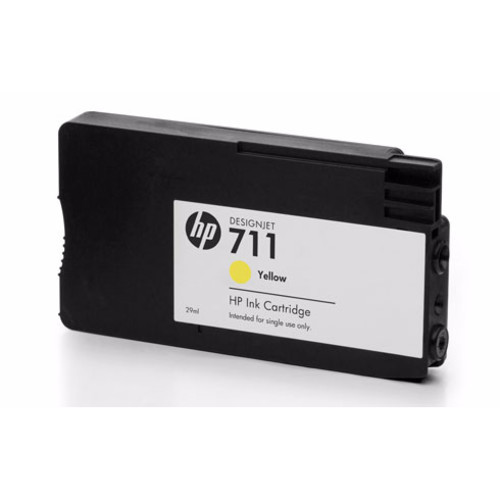 HP №711 Желтый струйный картридж (CZ132A) - фото 1 - id-p46806469