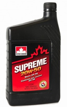 Моторное масло Petro-Canada Supreme 20w50 1 литр