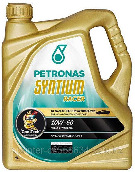 Моторное масло Petronas SYNTIUM RACER X1 10w60 4 литра