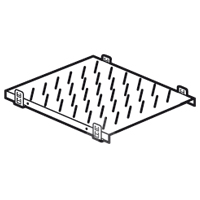 Полка 19" глубина 450 мм, для шкафов глубиной 600мм