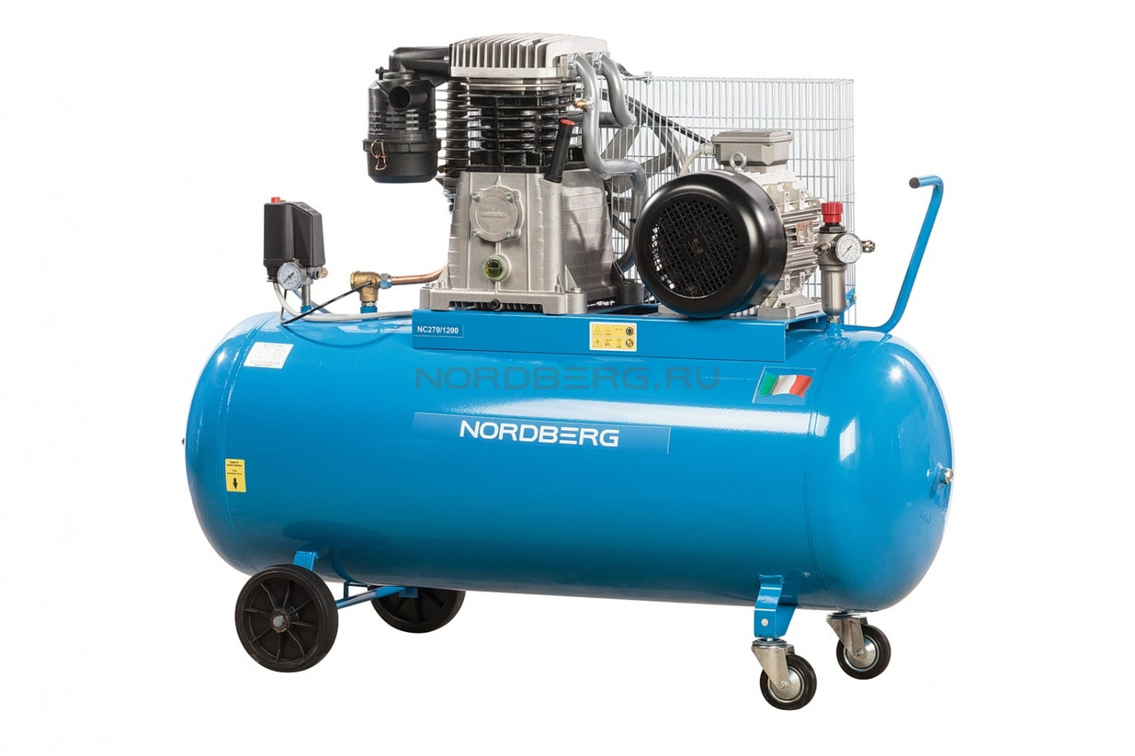 Компрессор поршневой с ременным приводом NORDBERG NC270/650